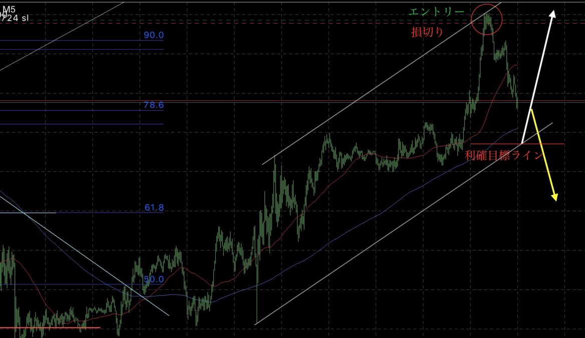IMG 6958損切り - N式FX！今週のGOLDエントリーポイントを解説！